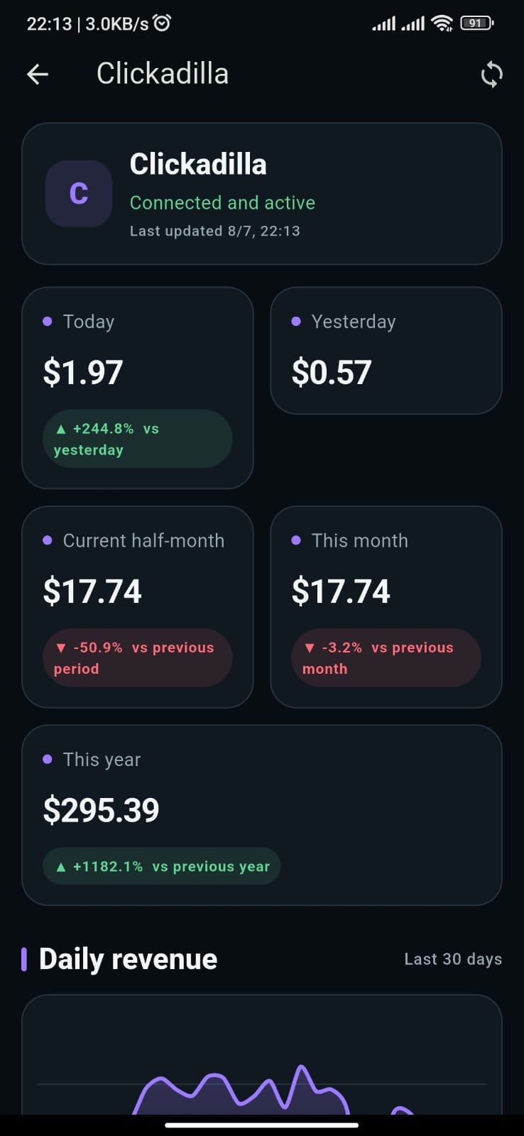 YieldBoard screenshot